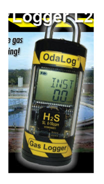 Hydrogen Sulfide Gas Datalogger "Odalog" Model SL-H2S-2000